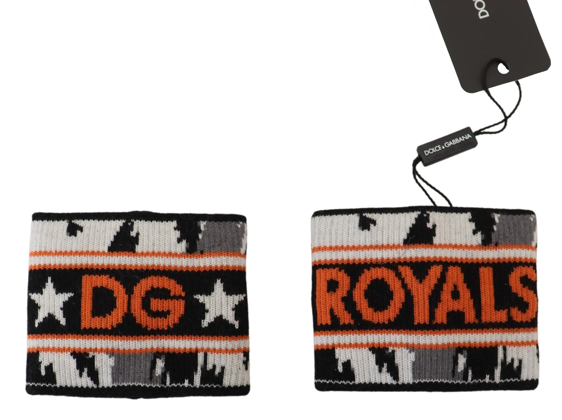 Dolce & Gabbana Orange und graues zweiteiliges Set DG Royal Armband