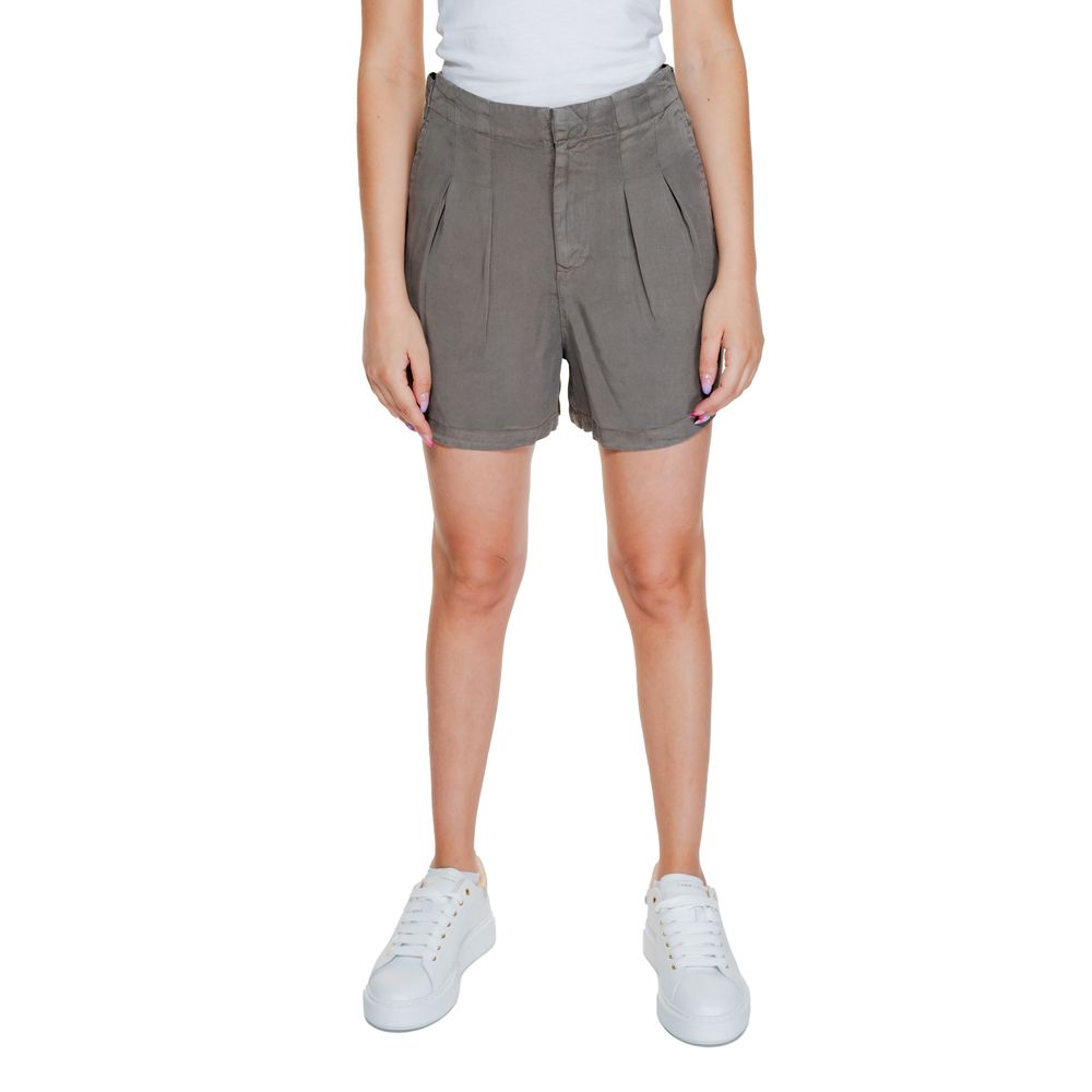 Vero Moda – Graue Lyocell-Shorts