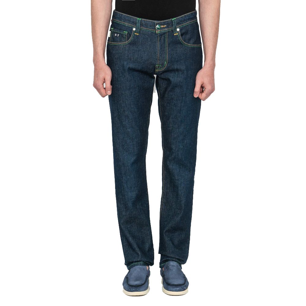 Tramarossa Blaue Jeans und Hose aus Baumwolle
