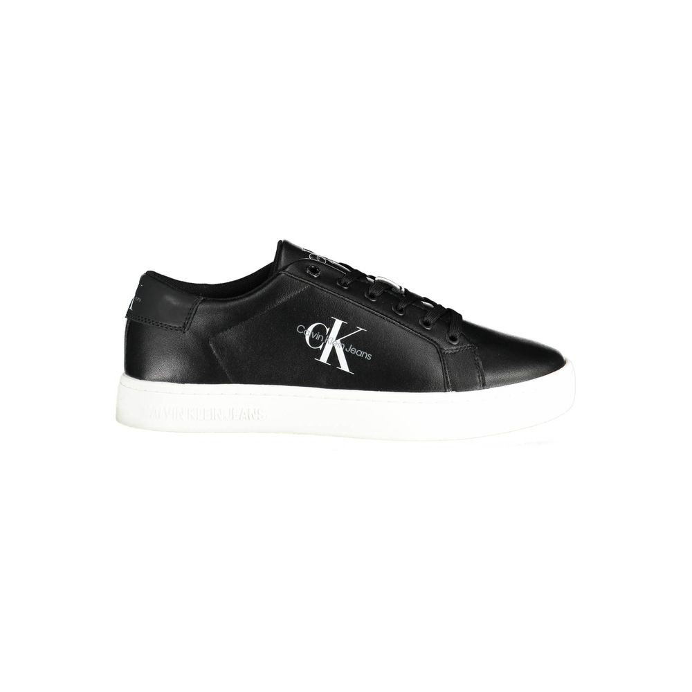 Calvin Klein Herren-Sneaker aus Polyester, Schwarz