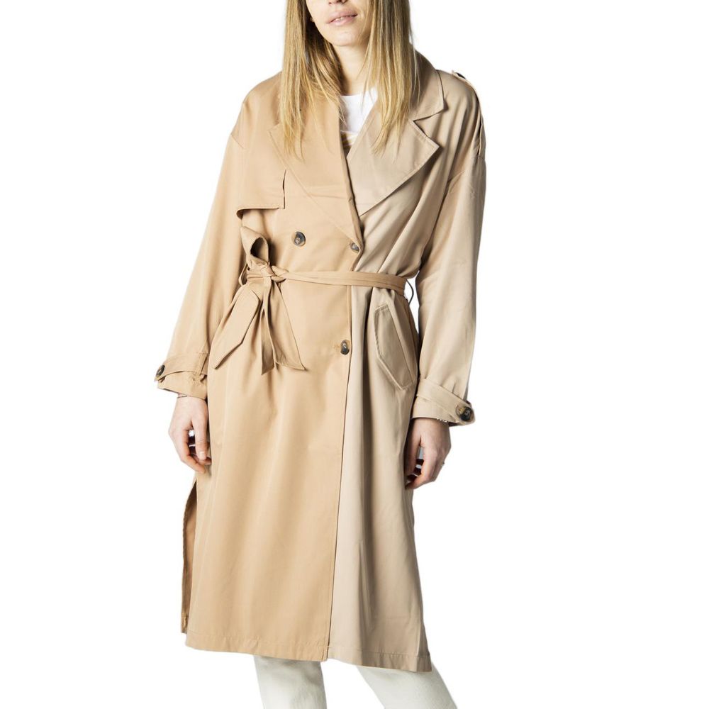 Only Beige Polyester Jacken & Mäntel