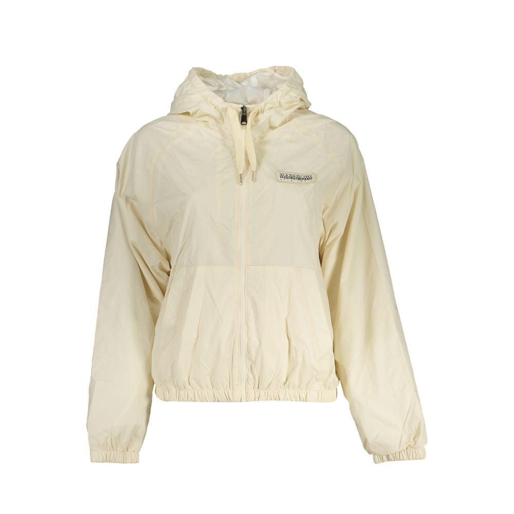 Napapijri Beige Polyester Jacken & Mäntel
