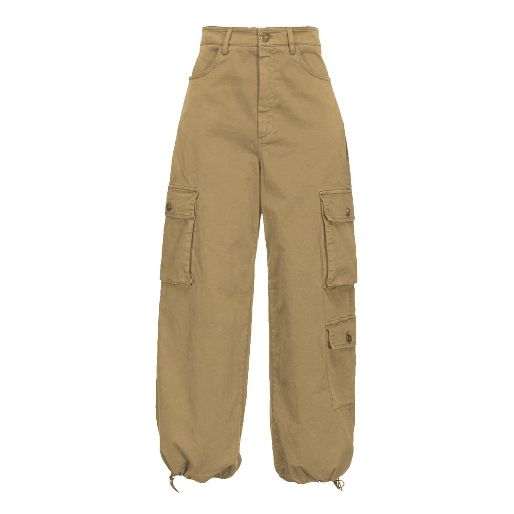 PINKO Beige Baumwolljeans & Hose