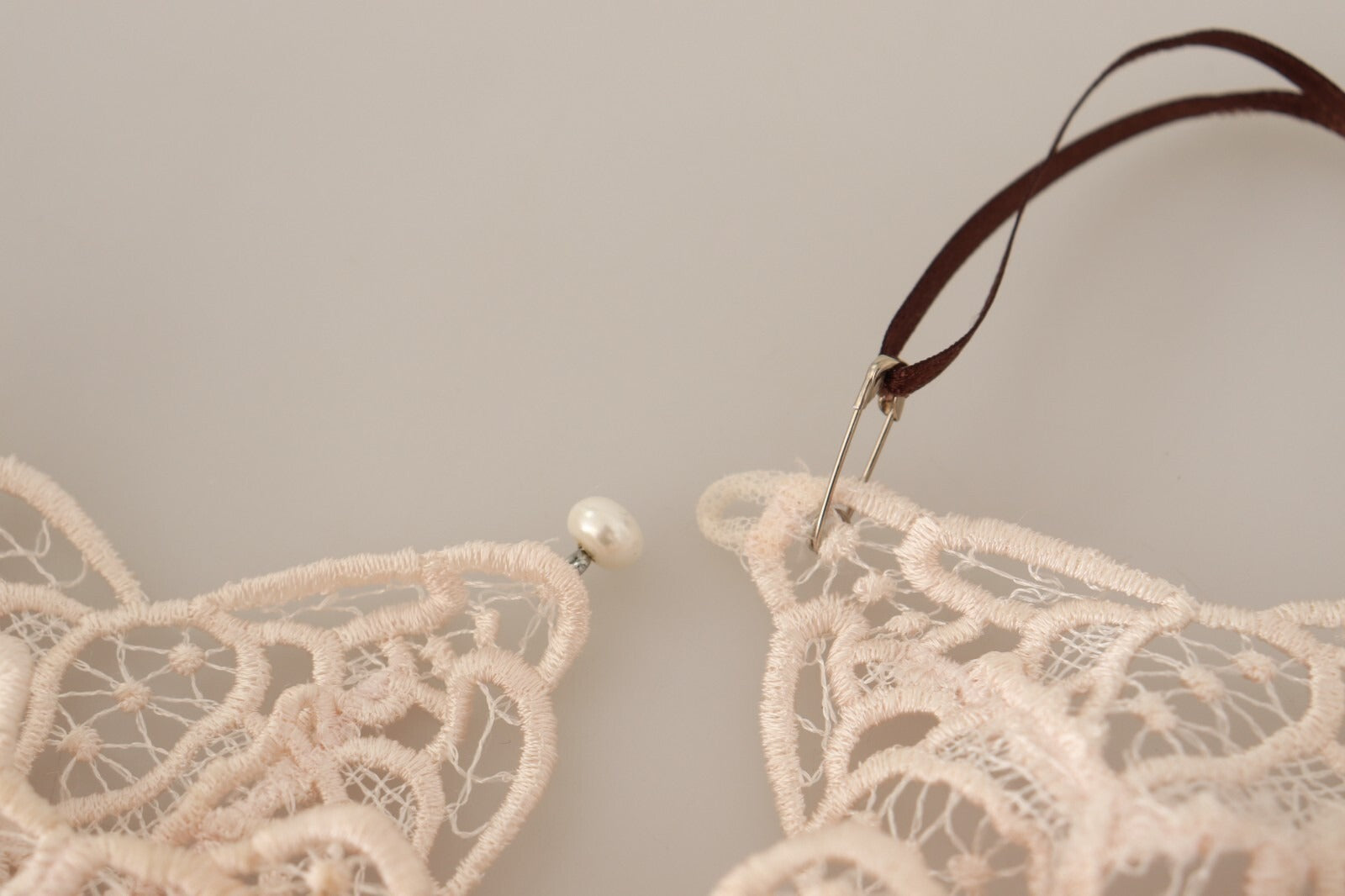 Robe midi sans manches en viscose beige à étages Ermanno Scervino