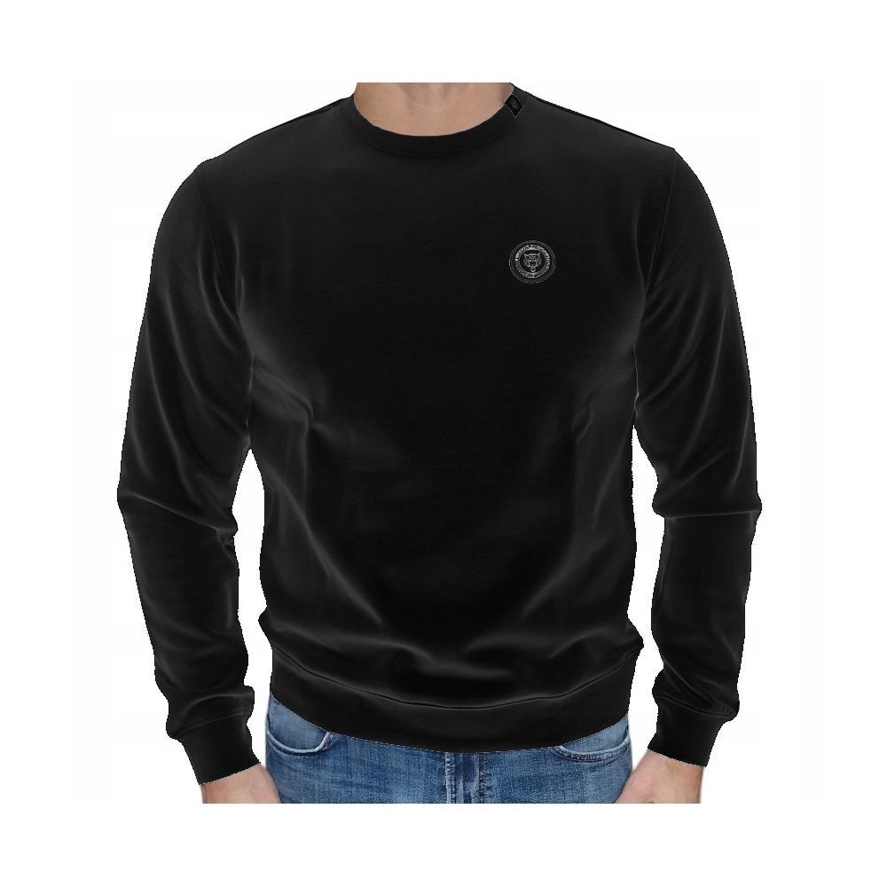 Plein Sport Sweat-shirt en Coton Noir