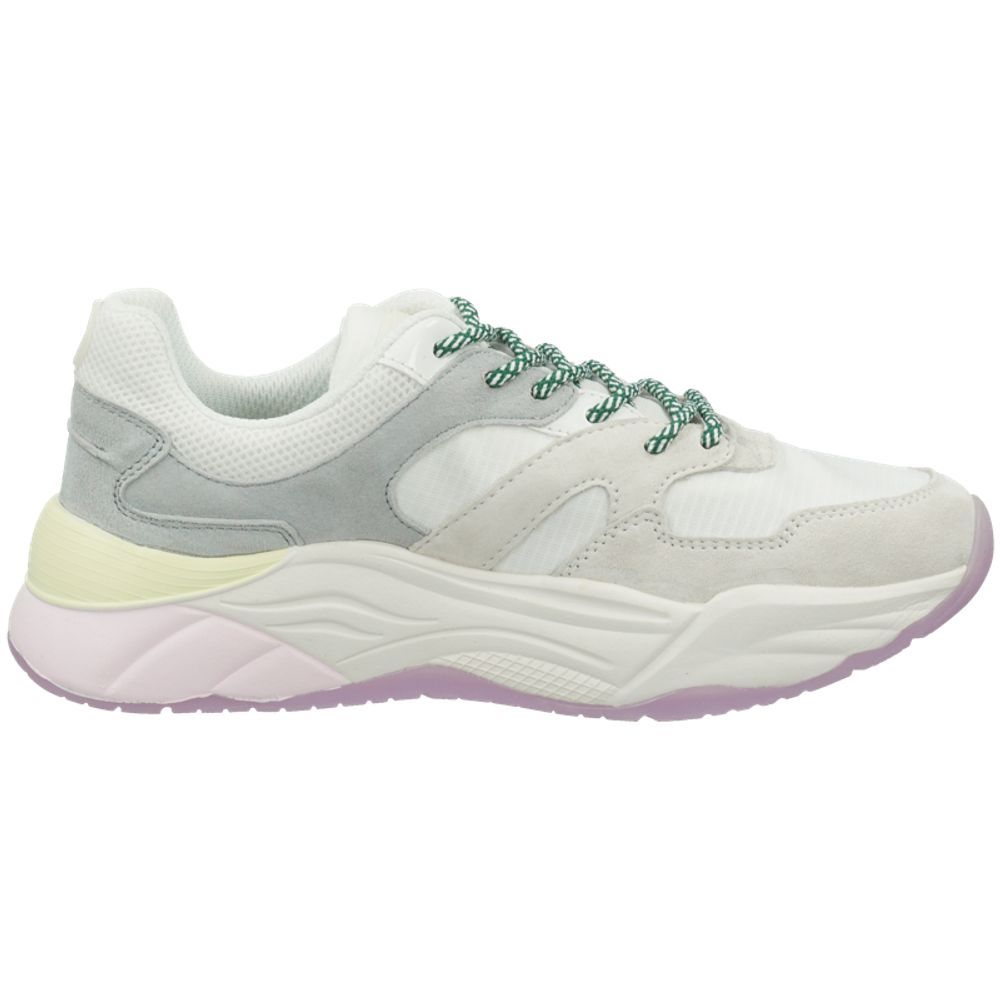 Baskets Chunky Scotch & Soda en Peau de Chèvre Multicolore