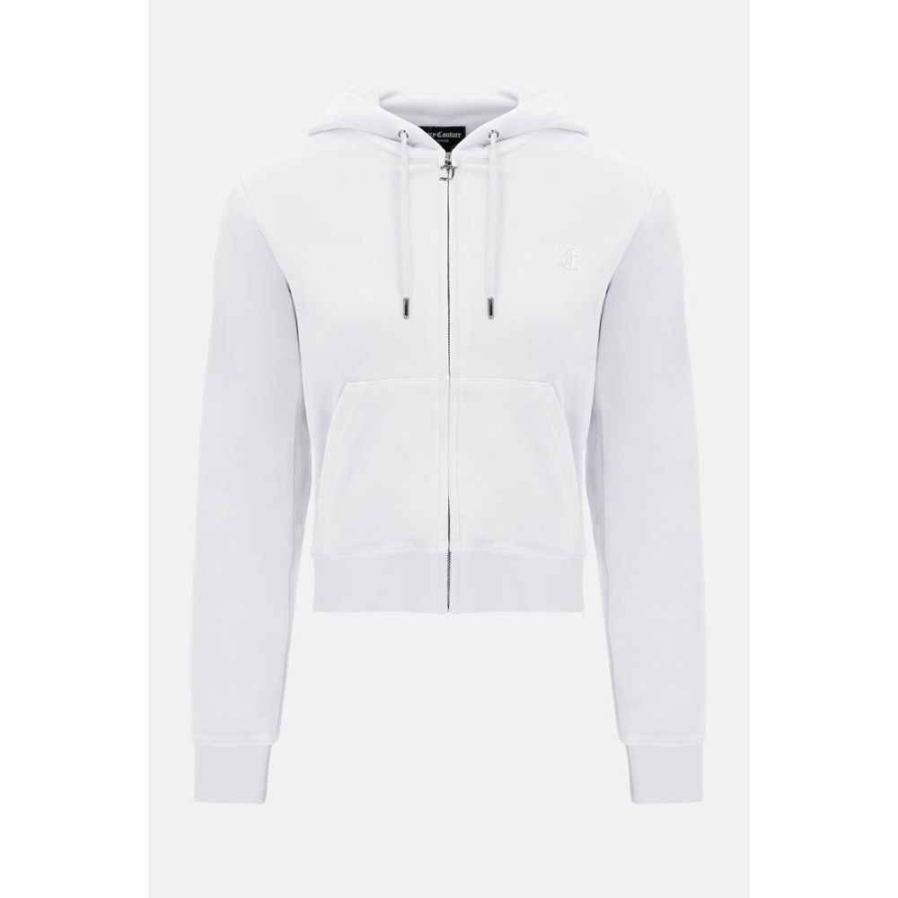 Juicy Couture Weißes Polyester-Sweatshirt