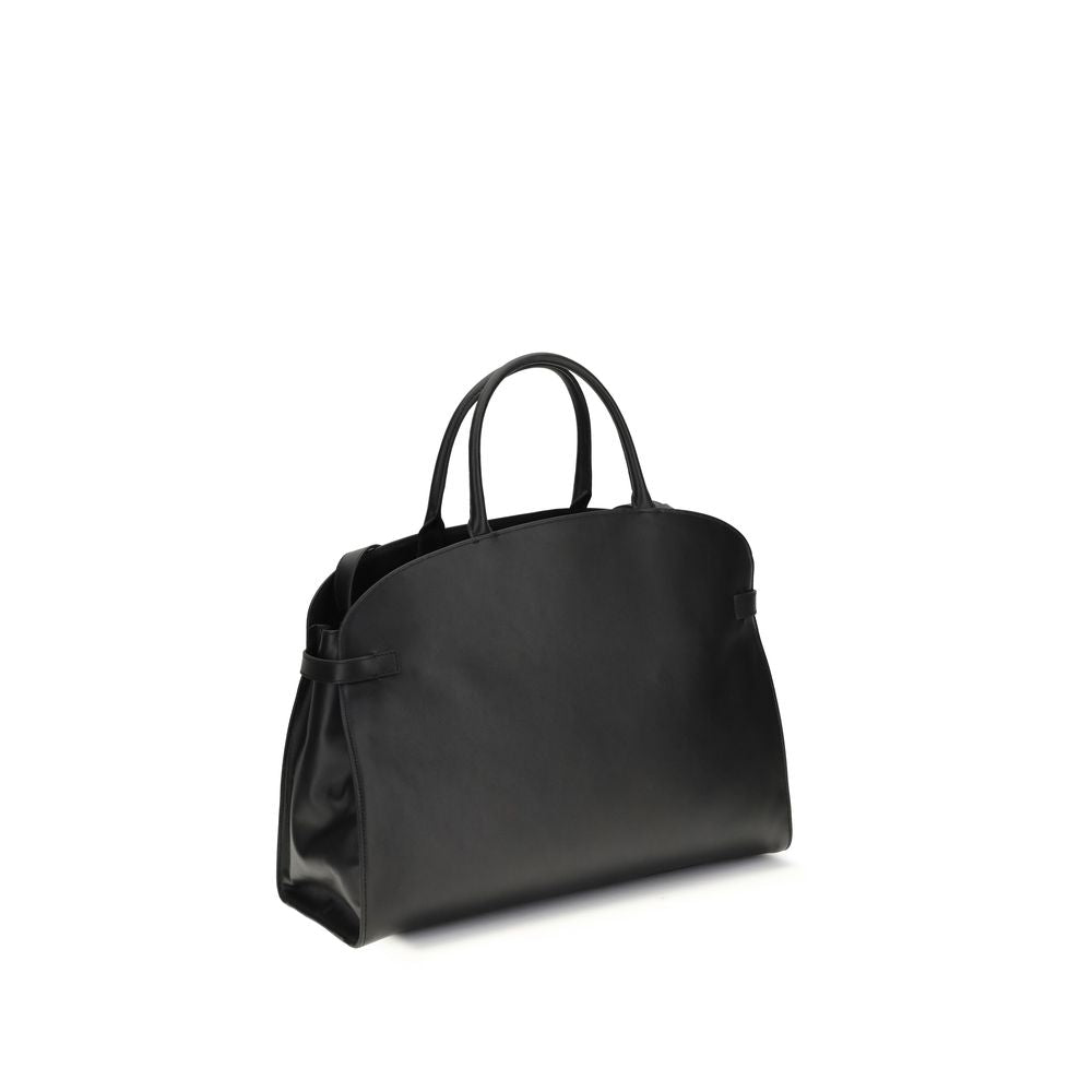 Sac à main Coccinelle en cuir de veau noir Bos Taurus