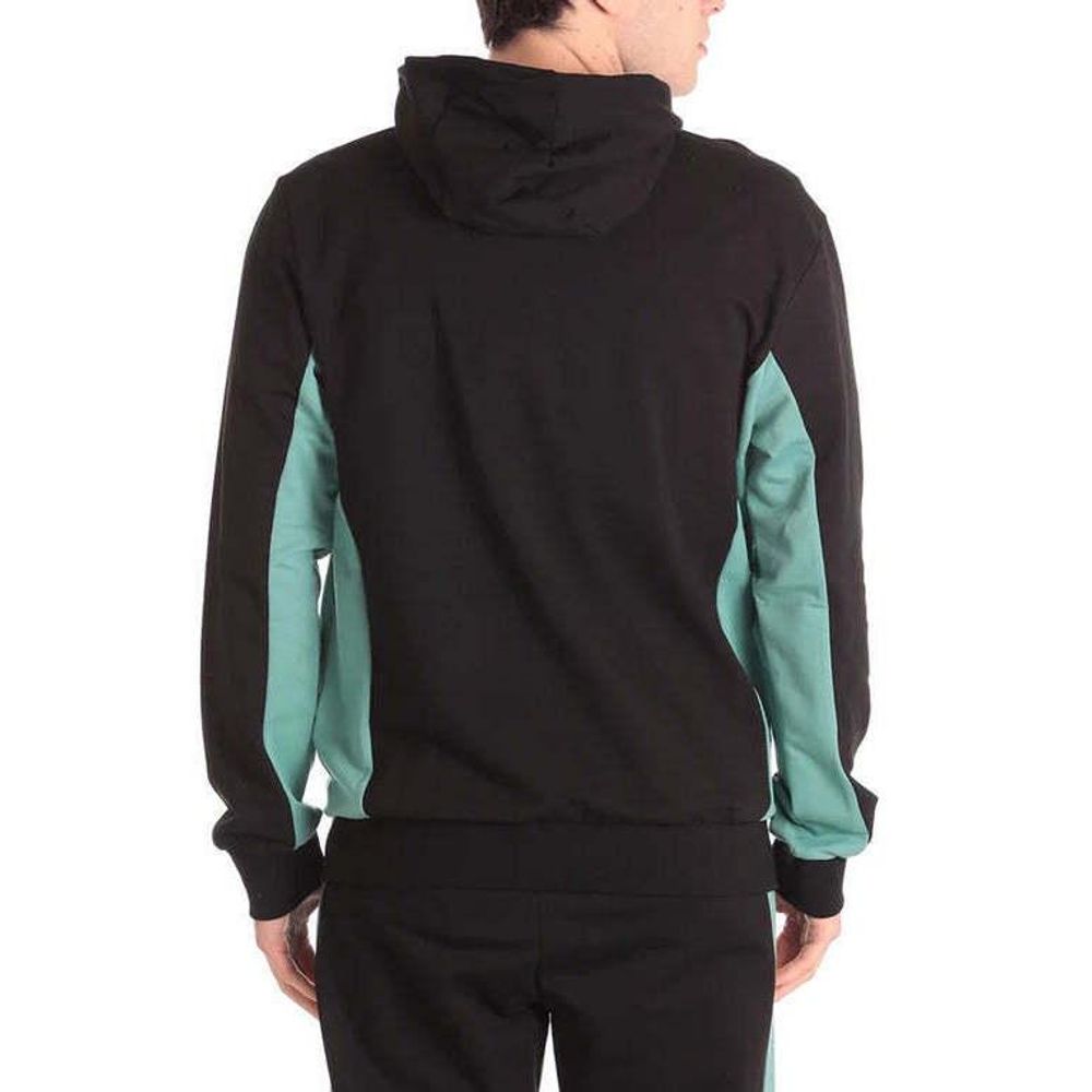 Sweat-shirt en coton noir Fila