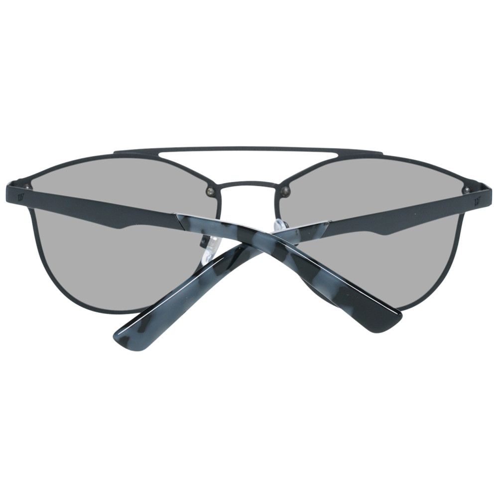 Lunettes de Soleil WEB EYEWEAR en Métal Noir