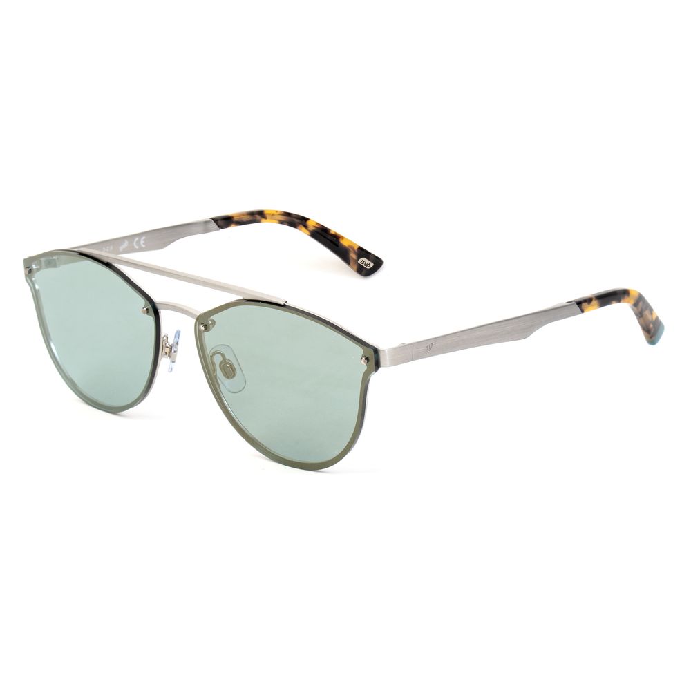 Lunettes de soleil en métal argenté WEB EYEWEAR