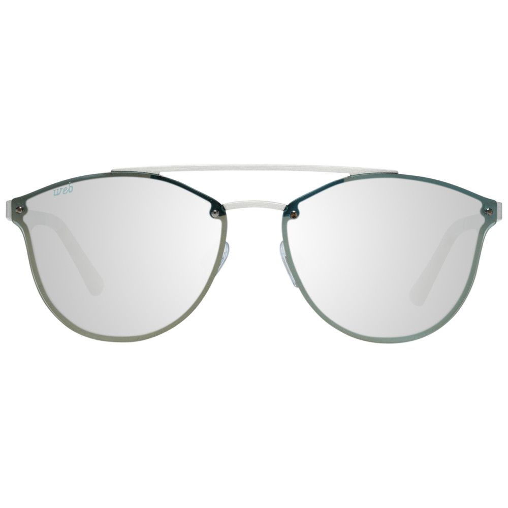 Lunettes de soleil en métal argenté WEB EYEWEAR