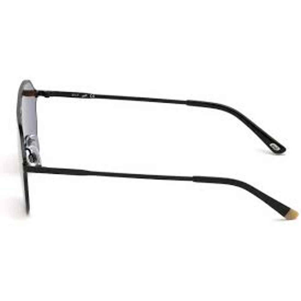 WEB EYEWEAR Black Metal Sunglasses