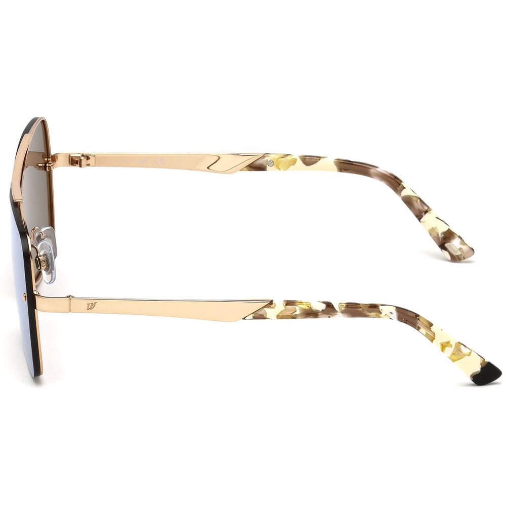 Lunettes de soleil en métal rose WEB EYEWEAR