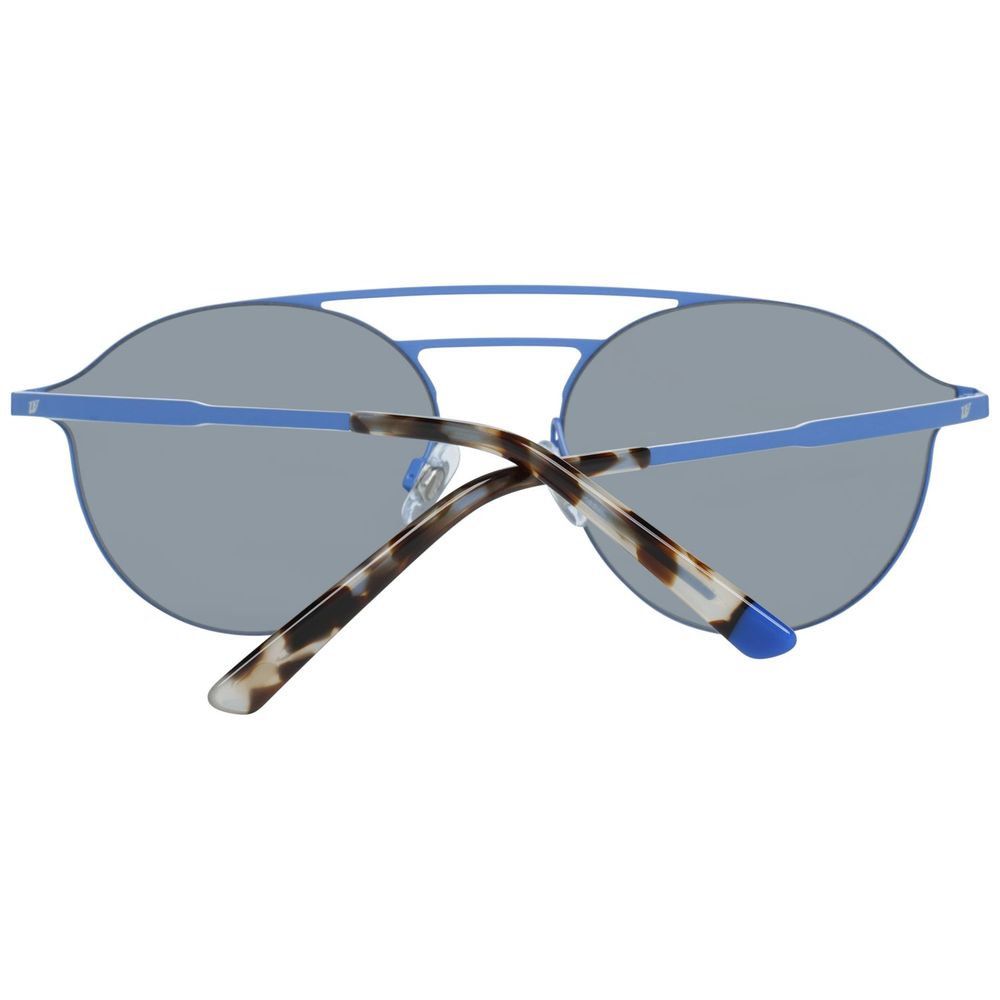 Lunettes de soleil WEB EYEWEAR en métal bleu