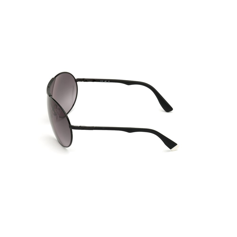 Lunettes de soleil en métal noir WEB EYEWEAR