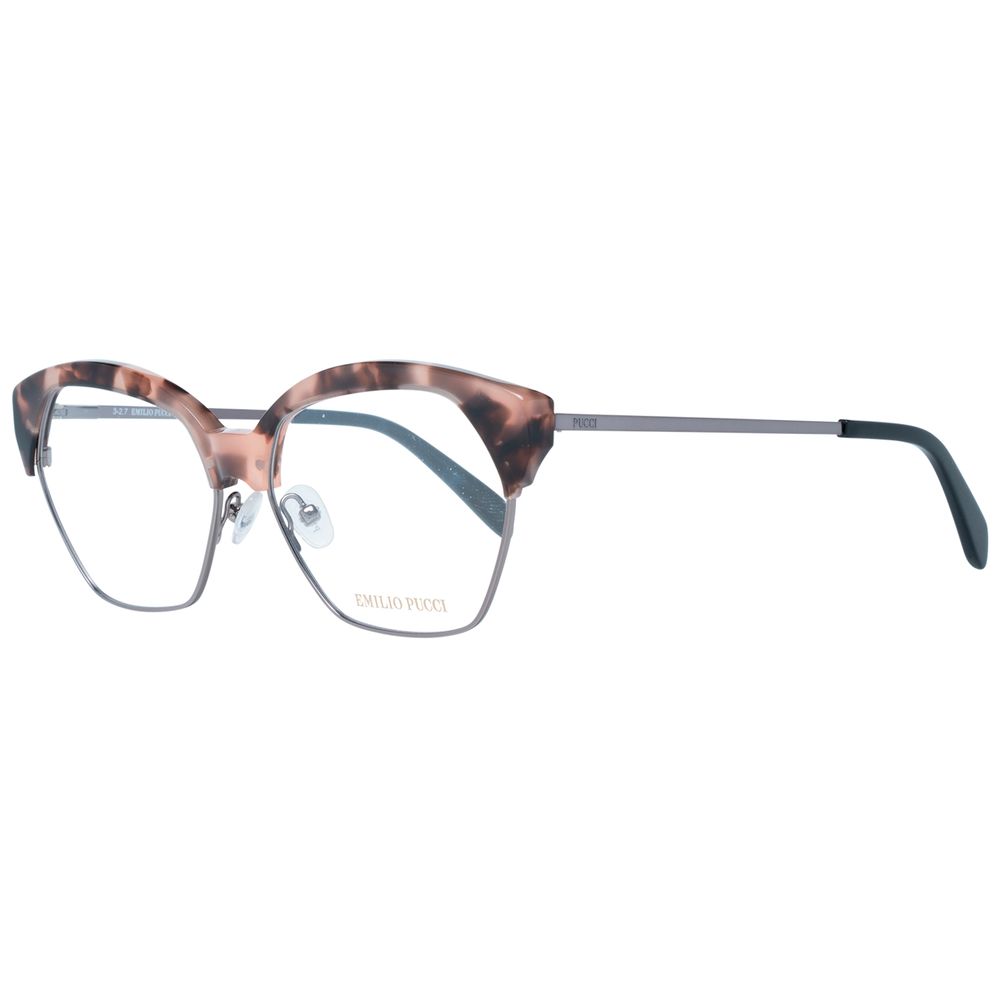 Lunettes (monture) en métal marron Emilio Pucci