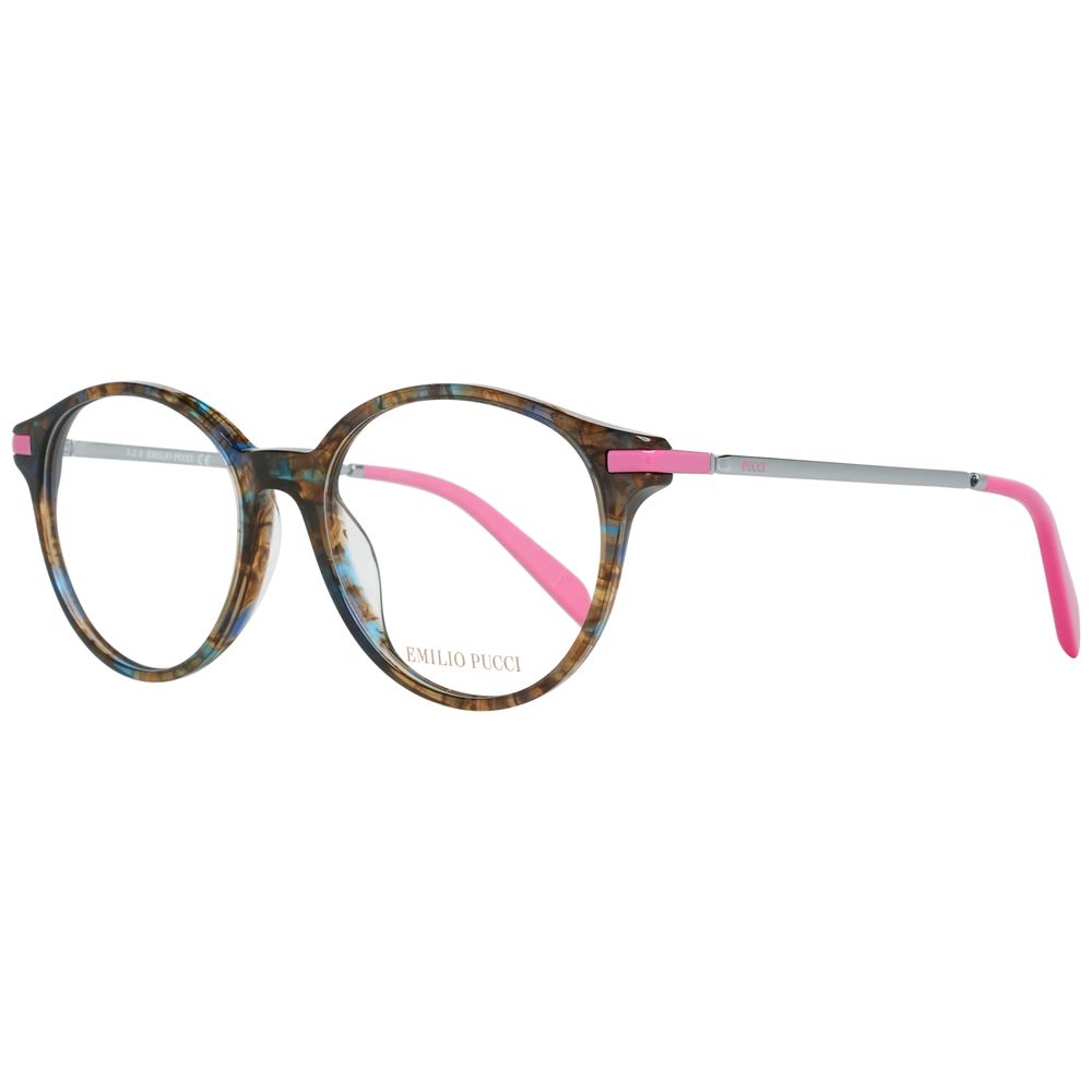 Lunettes (montures) en métal multicolore Emilio Pucci