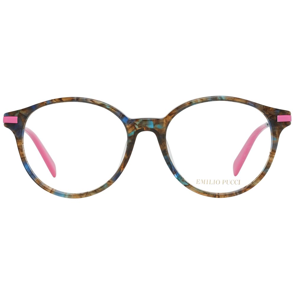 Lunettes (montures) en métal multicolore Emilio Pucci