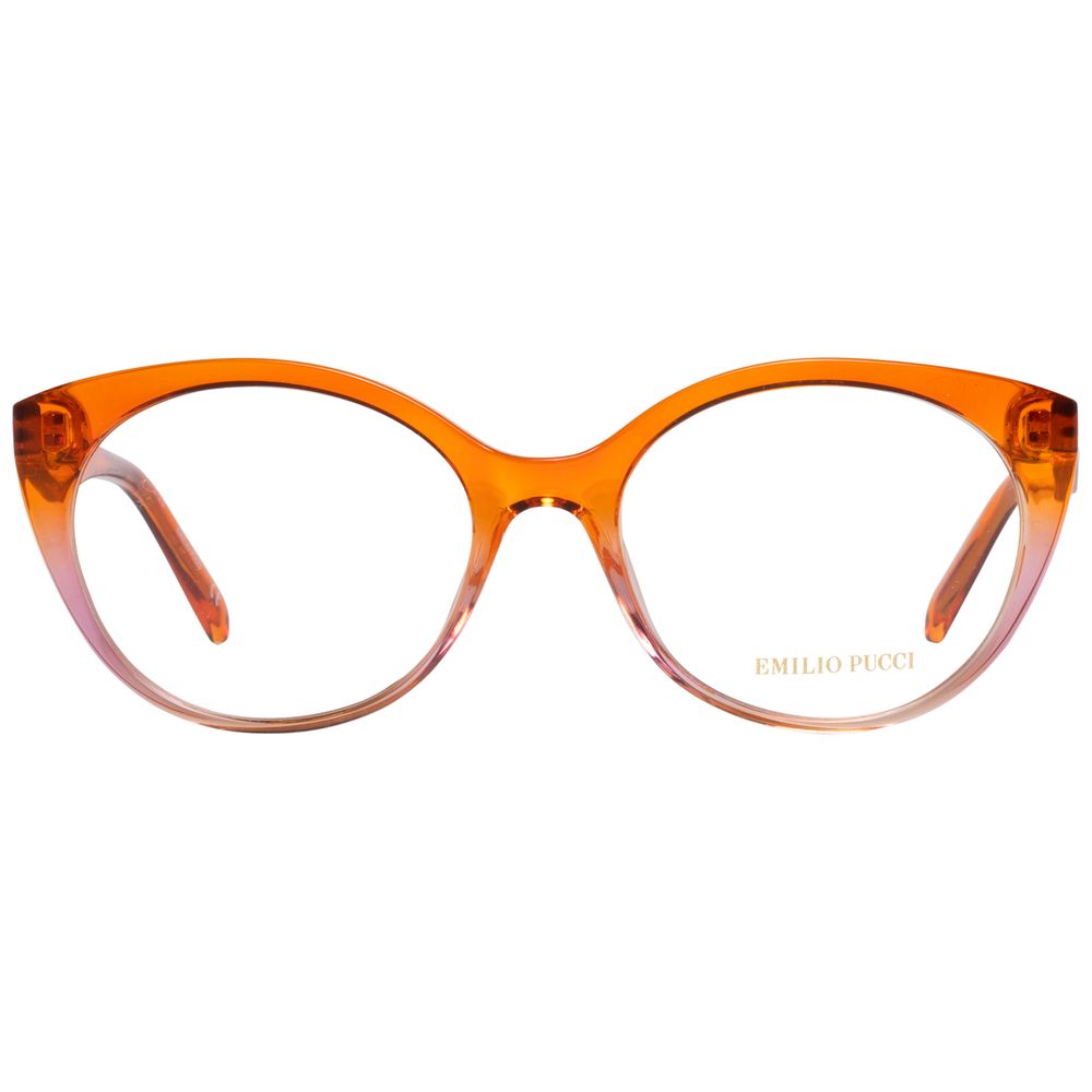 Lunettes en plastique orange Emilio Pucci (montures)