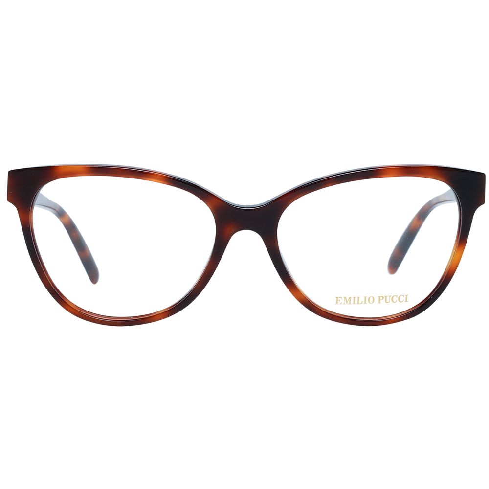 Lunettes (monture) Emilio Pucci en acétate marron