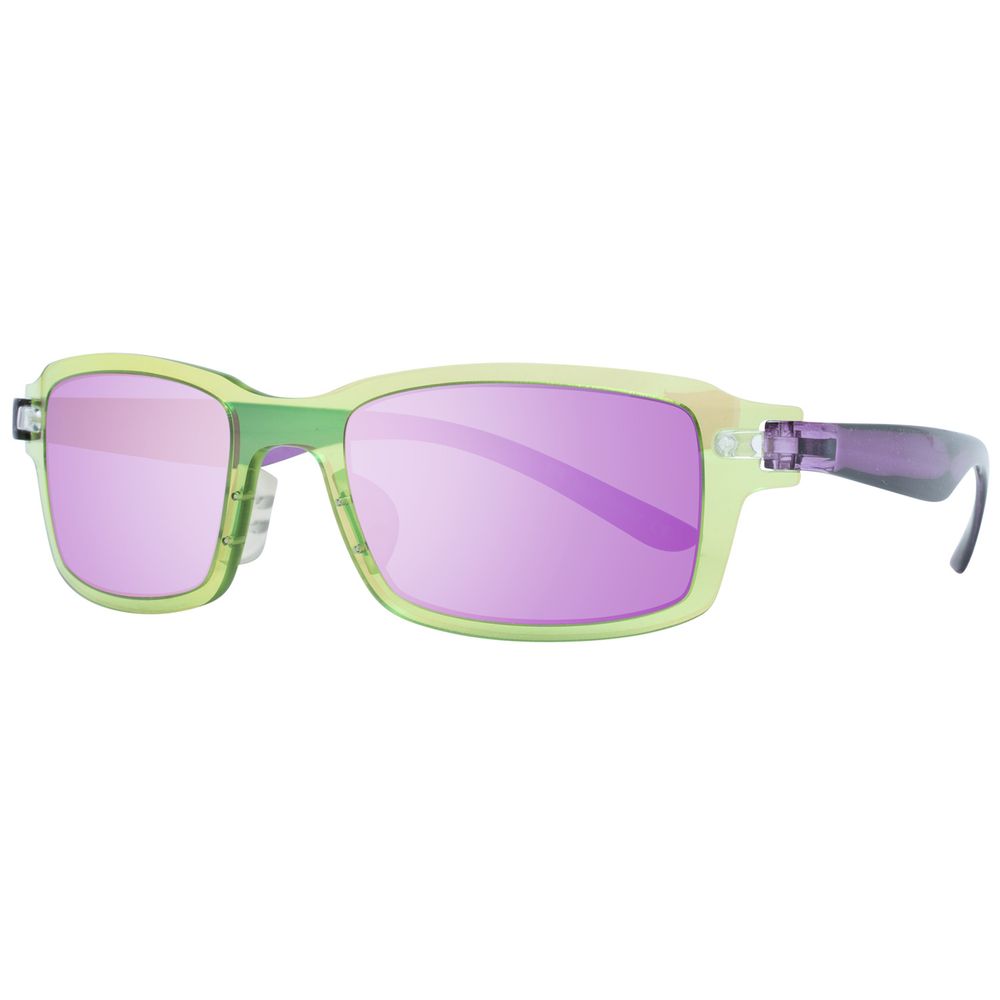 ESSAI DE COUVERTURE VERRE Bicolore Lunettes de Soleil en Plastique