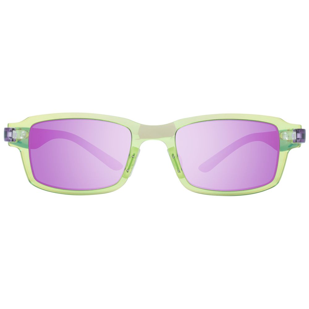 ESSAI DE COUVERTURE VERRE Bicolore Lunettes de Soleil en Plastique