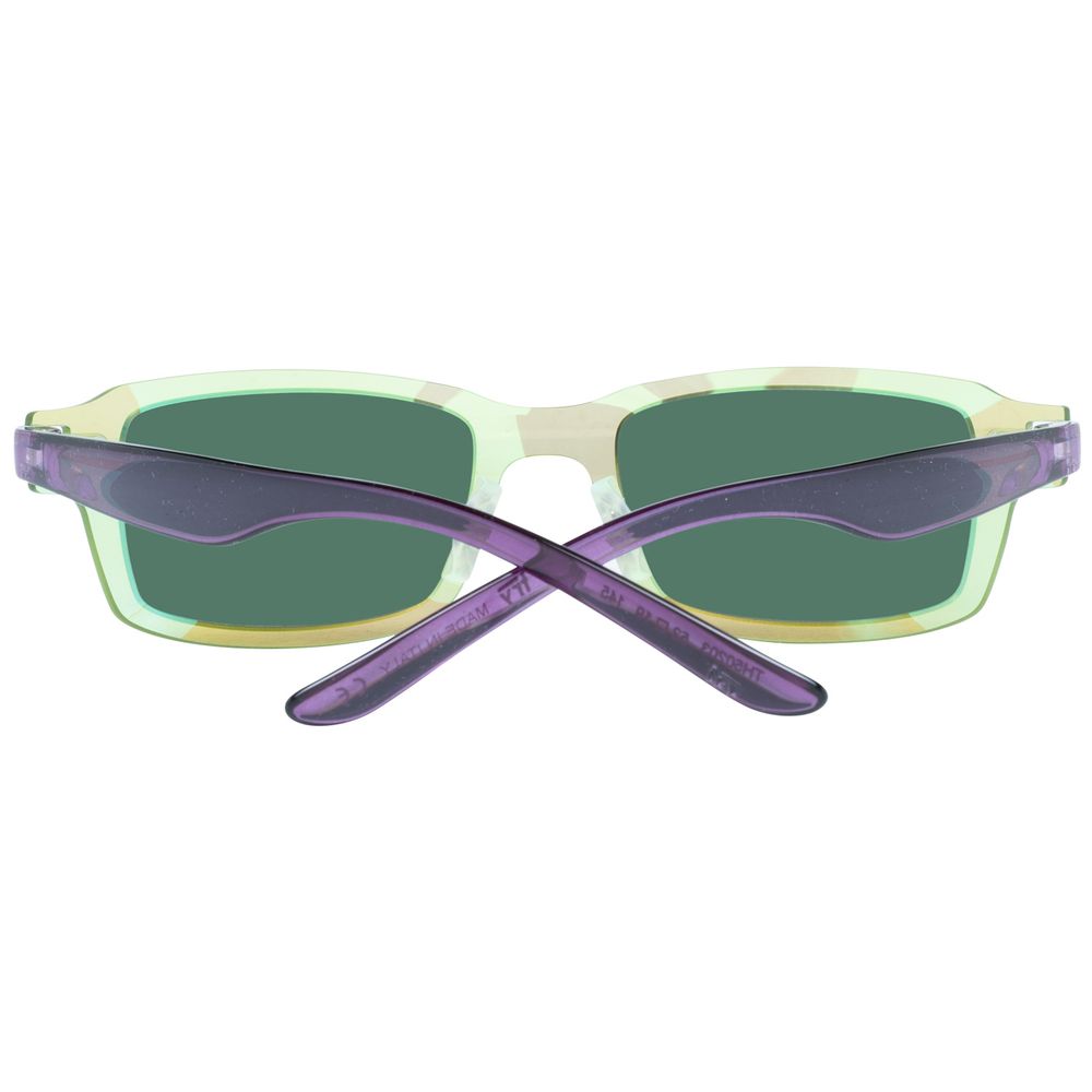 ESSAI DE COUVERTURE VERRE Bicolore Lunettes de Soleil en Plastique