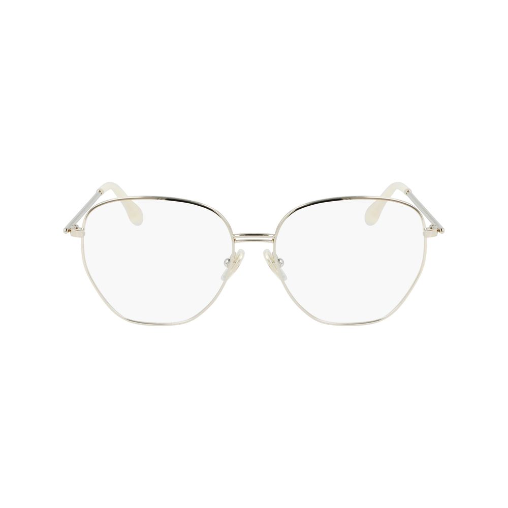 Lunettes (monture) en métal doré Victoria Beckham
