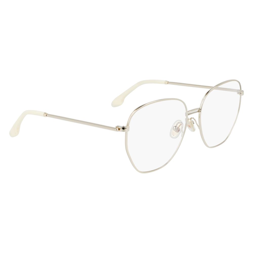 Lunettes (monture) en métal doré Victoria Beckham