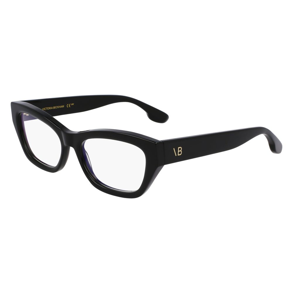 Lunettes (monture) en acétate noir Victoria Beckham