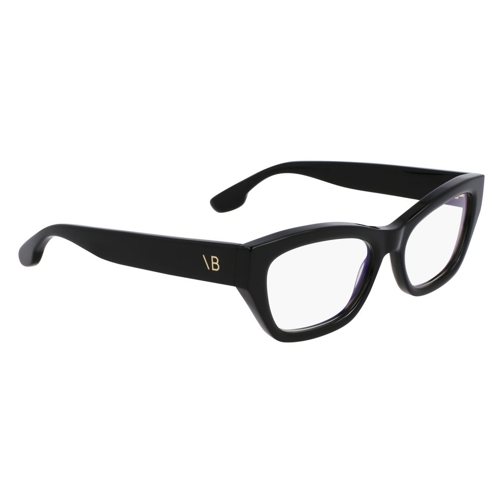 Lunettes (monture) en acétate noir Victoria Beckham