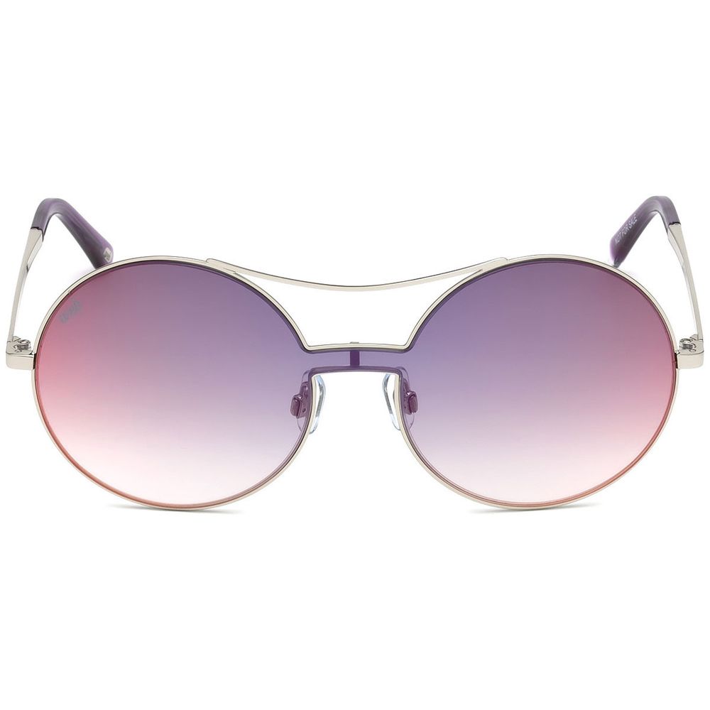 Lunettes de soleil en métal argenté WEB EYEWEAR