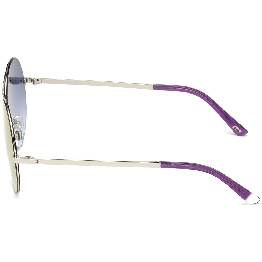 Lunettes de soleil en métal argenté WEB EYEWEAR