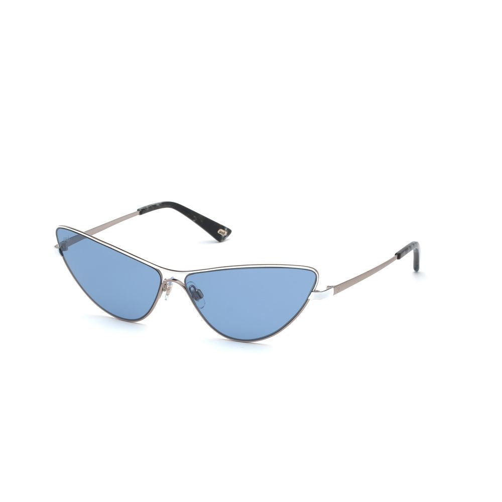 WEB EYEWEAR Gold Metal Sunglasses