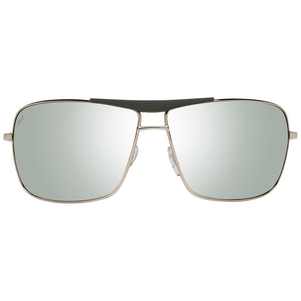 Lunettes de soleil en métal doré WEB EYEWEAR
