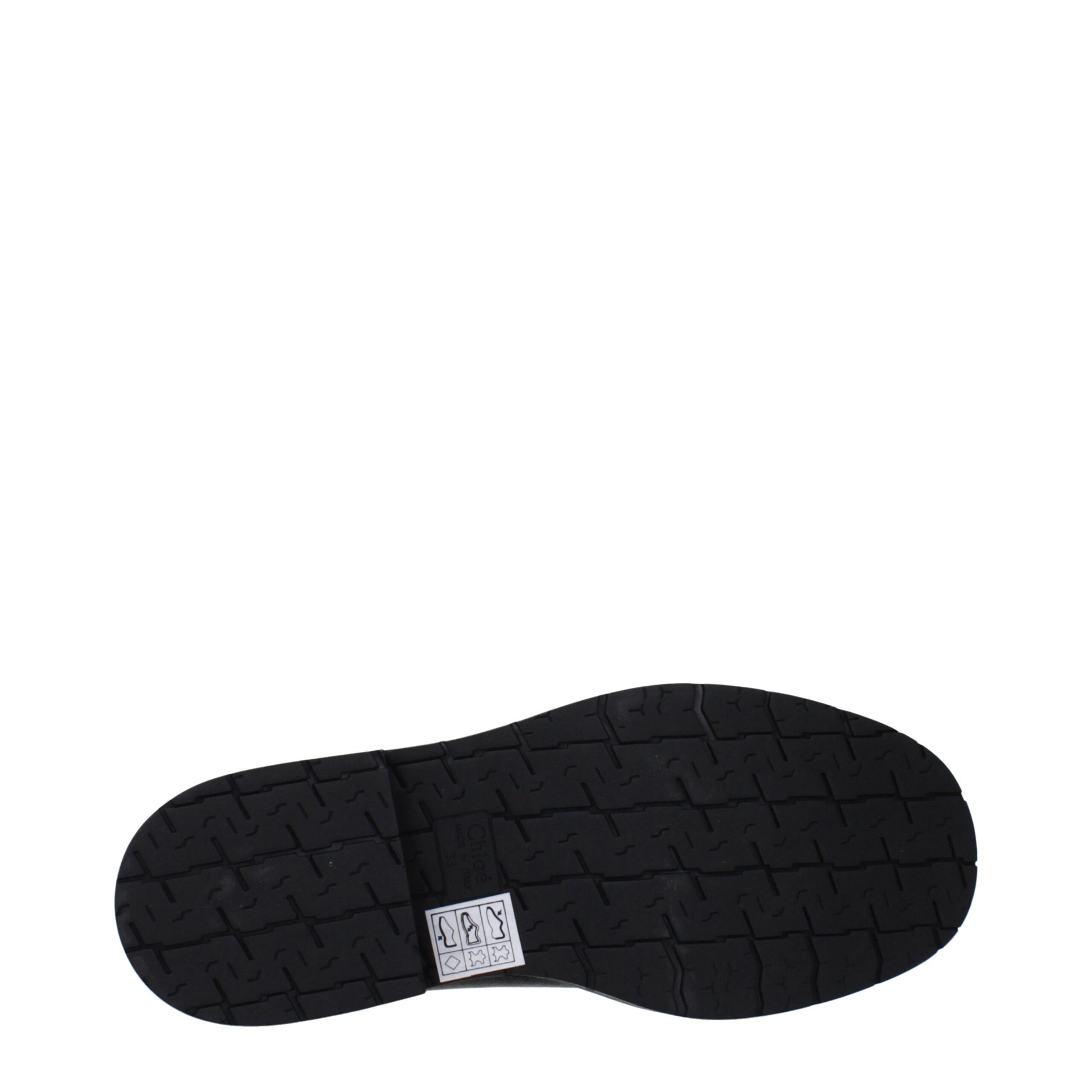 Bottines Chloé en cuir noir