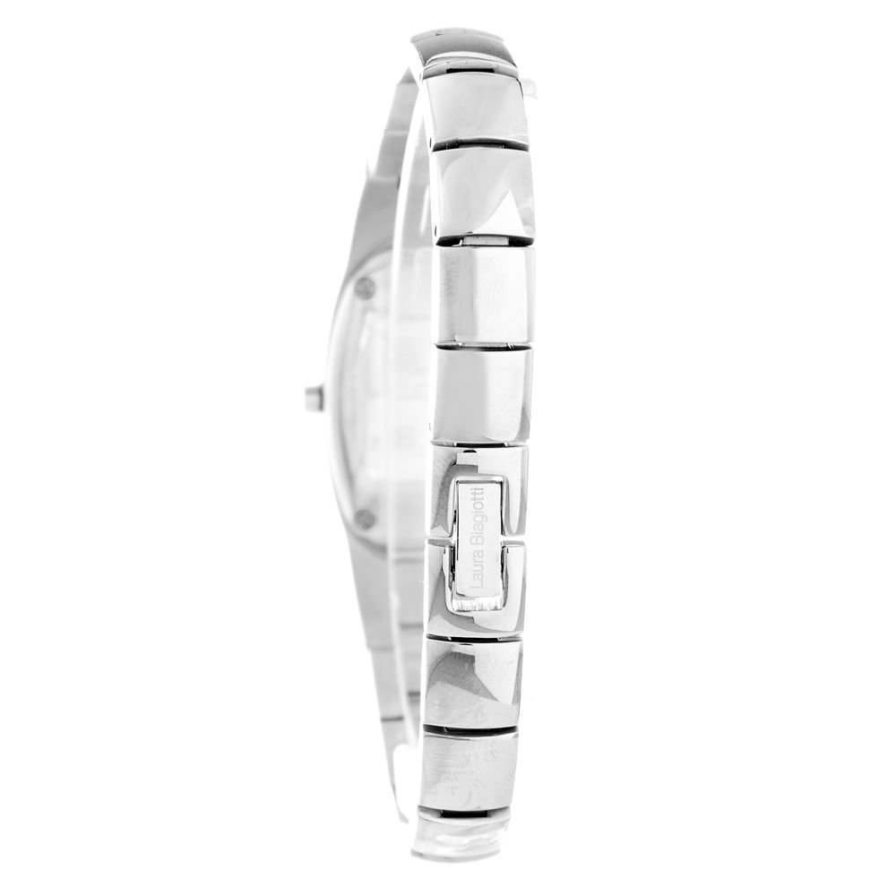 Montre Laura Biagiotti avec bracelet en acier inoxydable gris