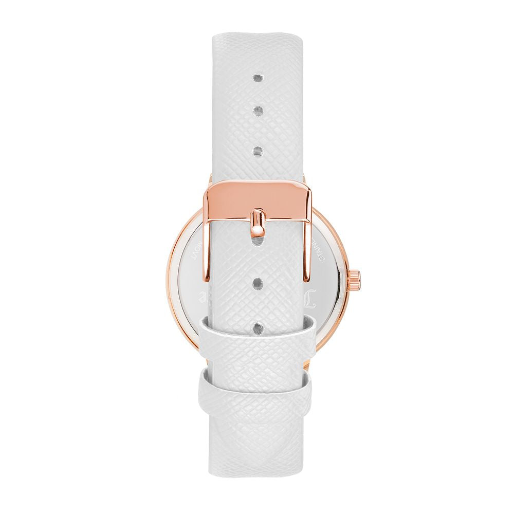 Montre-bracelet en plastique blanc Juicy Couture