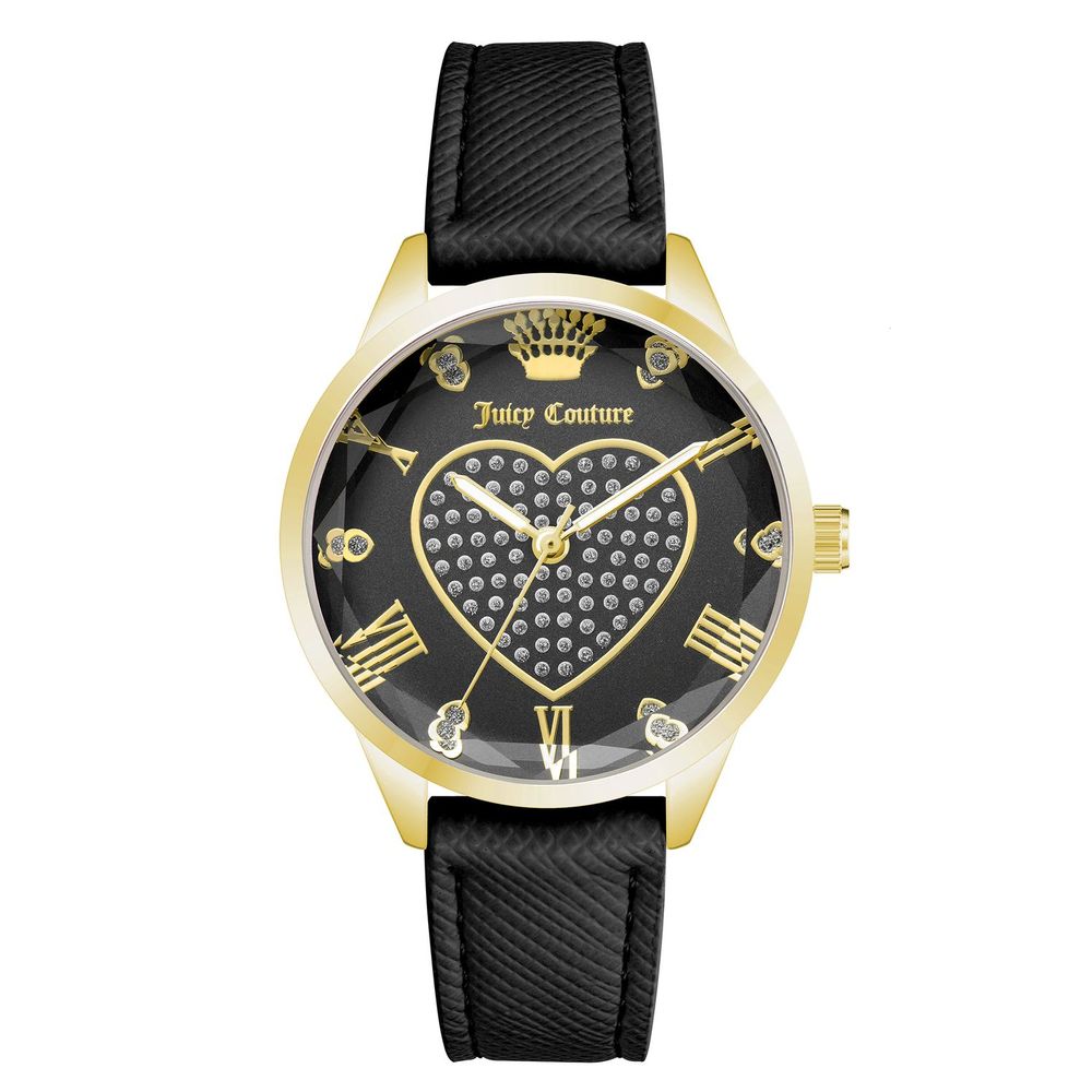 Montre en plastique noir Juicy Couture