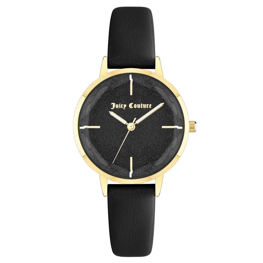 Montre en plastique noir Juicy Couture