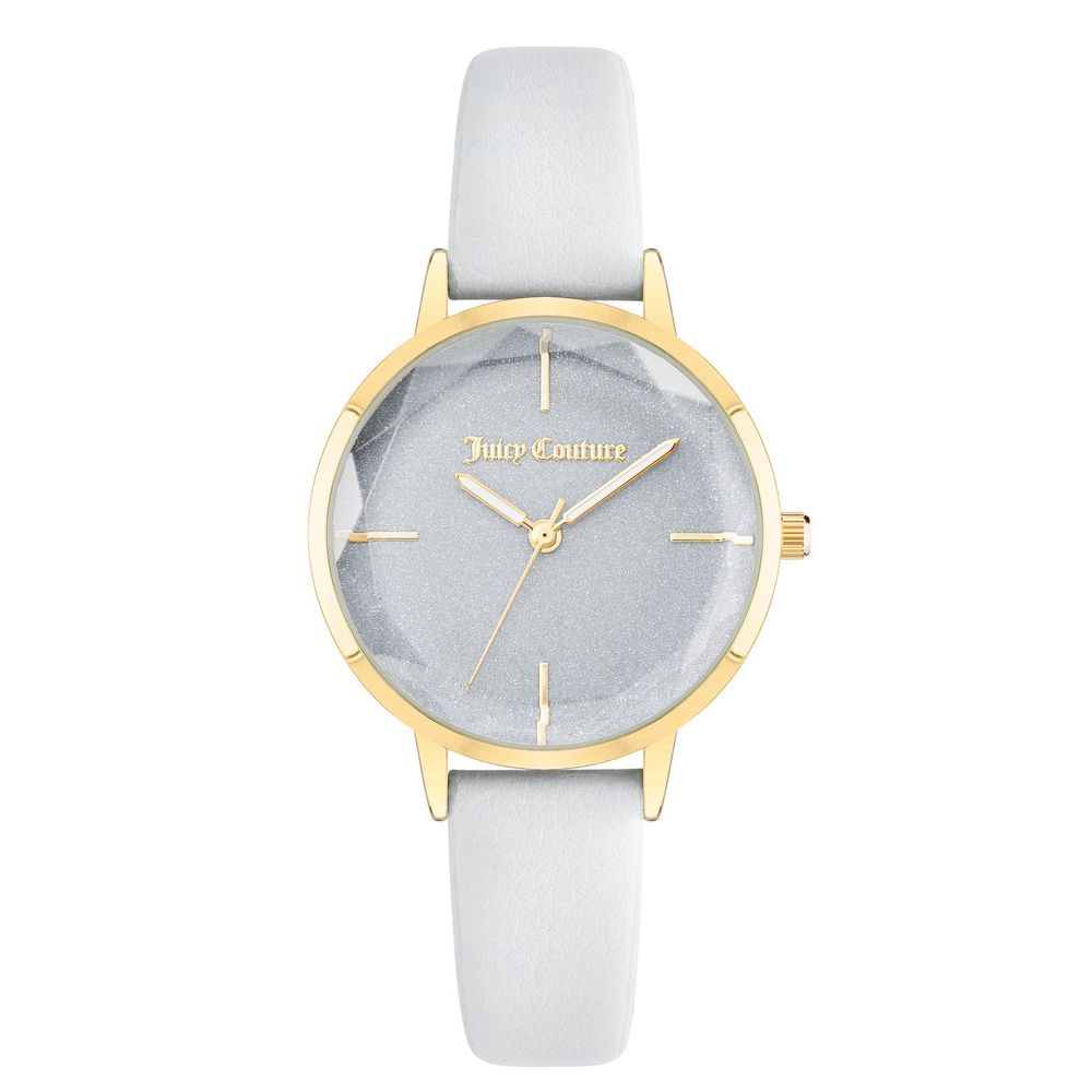 Montre-bracelet en plastique blanc Juicy Couture