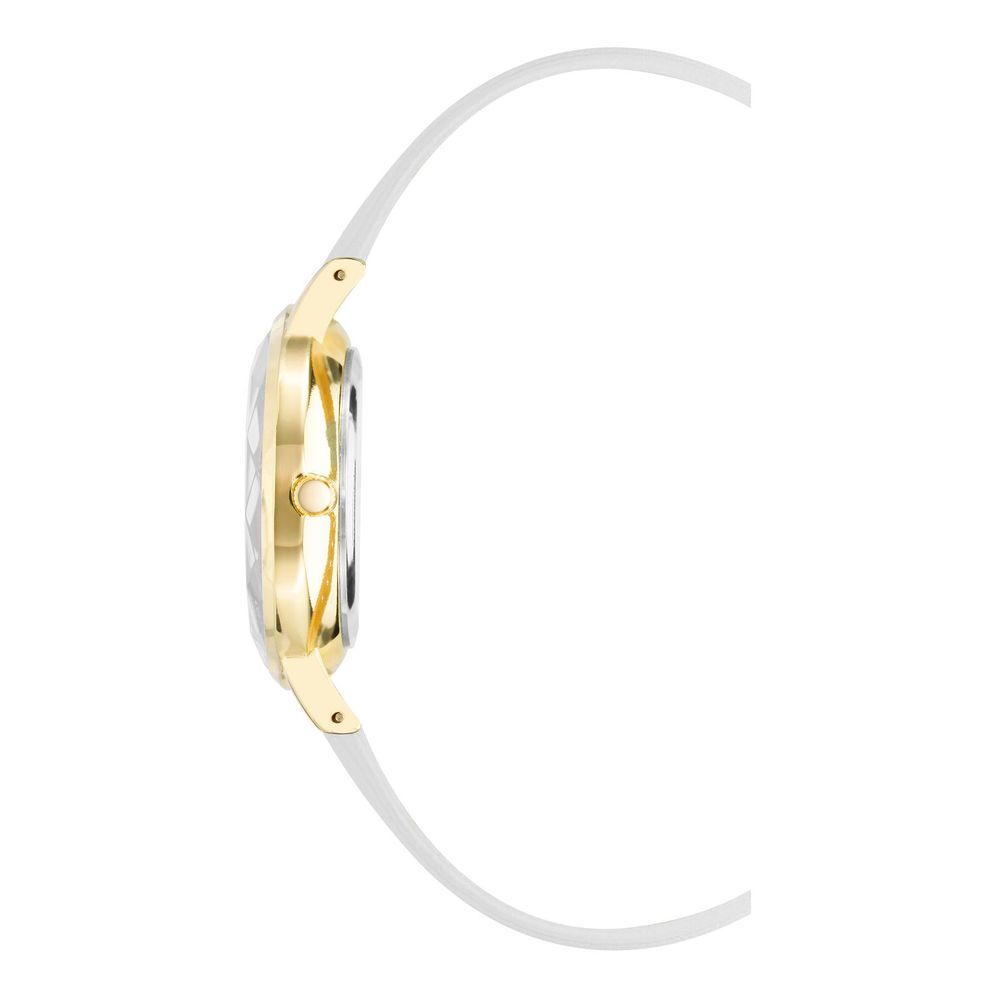 Montre-bracelet en plastique blanc Juicy Couture