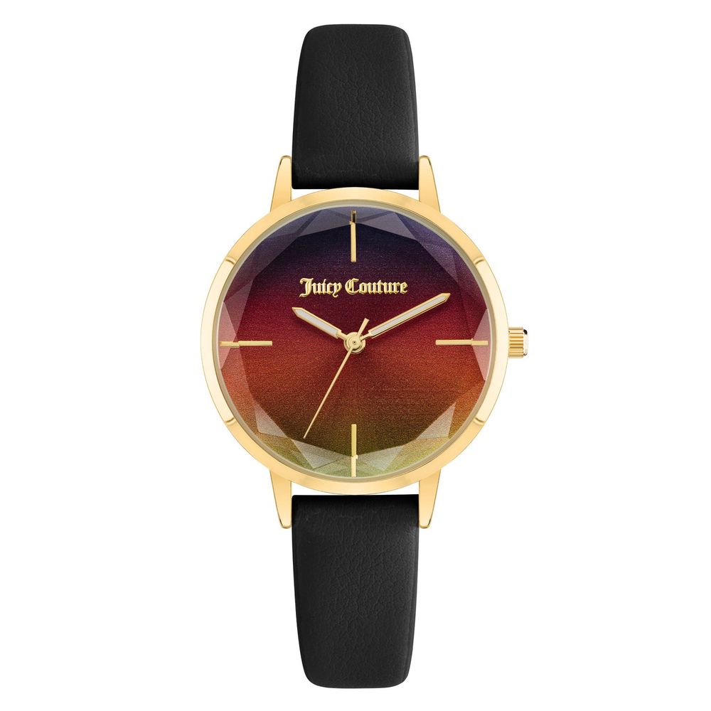 Montre en plastique noir Juicy Couture