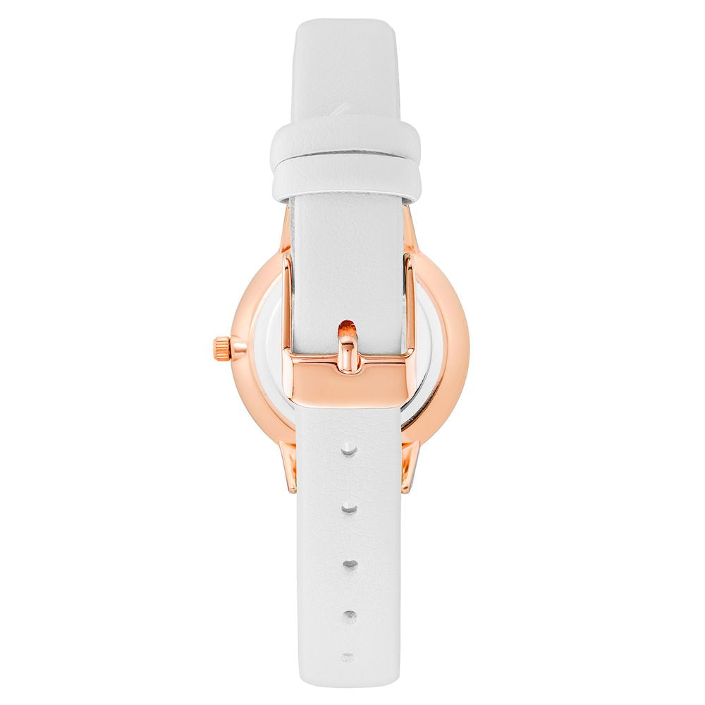 Montre-bracelet en plastique blanc Juicy Couture