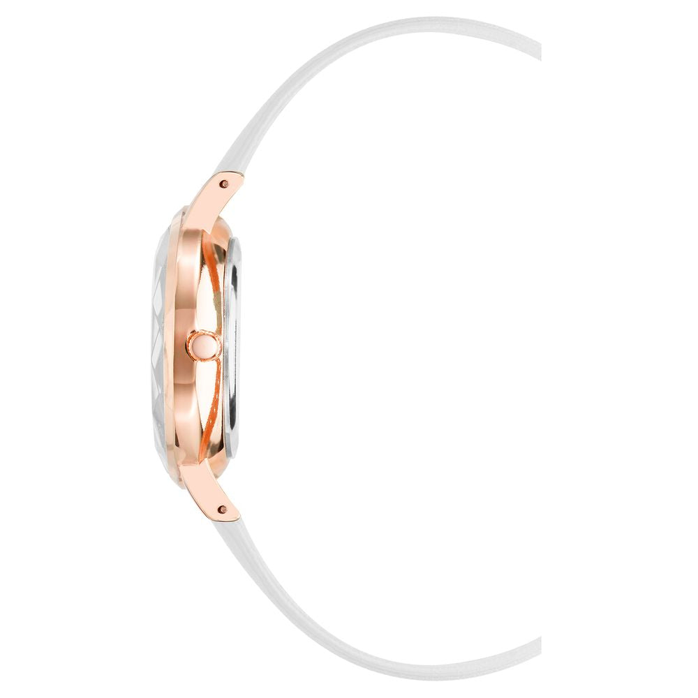 Montre-bracelet en plastique blanc Juicy Couture