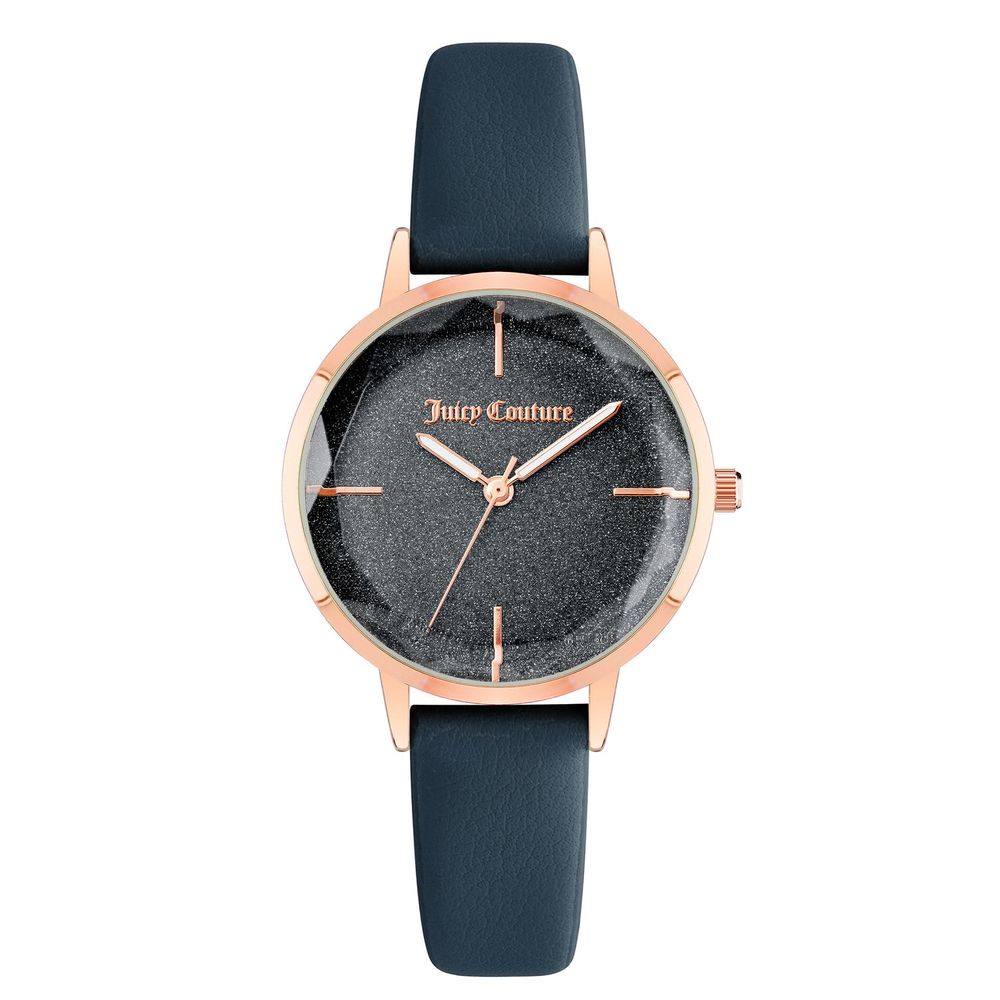 Montre Juciy Couture en plastique bleu