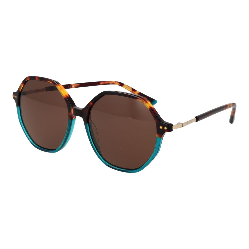 Lunettes de soleil Replay en plastique marron