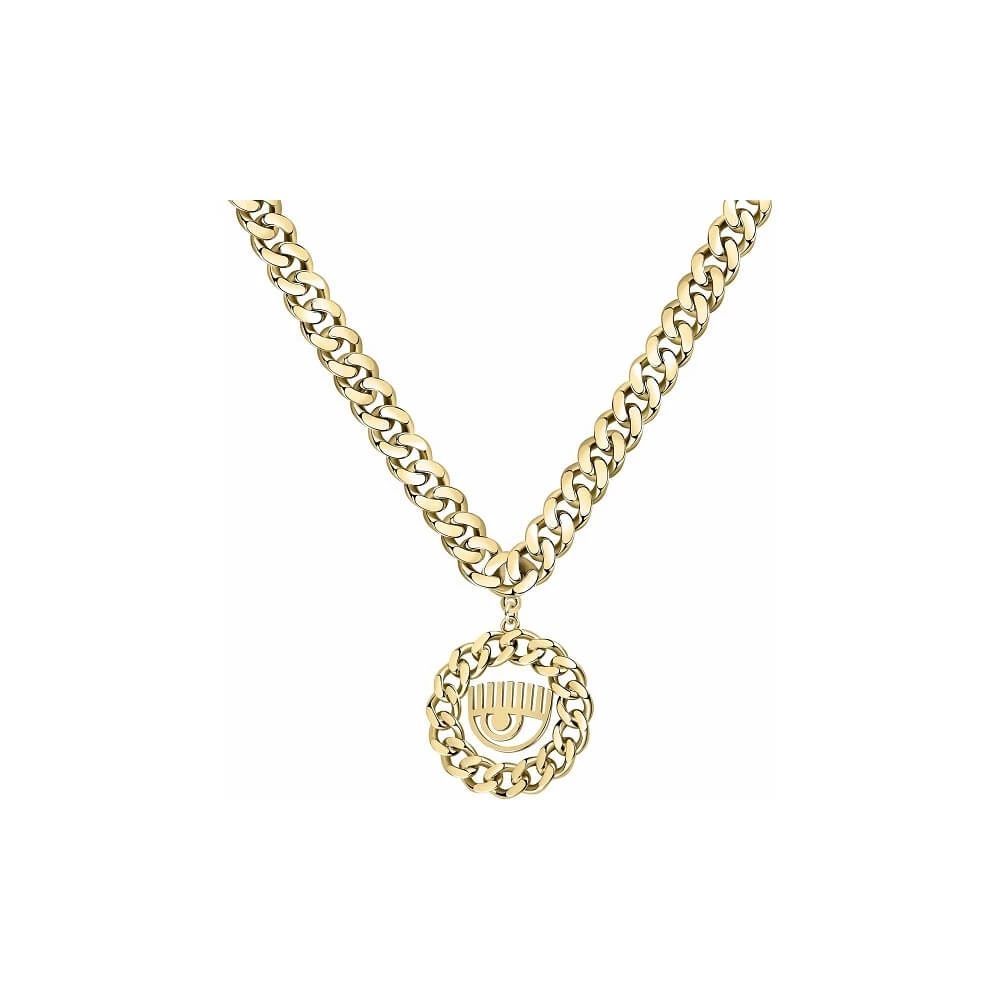 Collier Chiara Ferragni en acier inoxydable doré