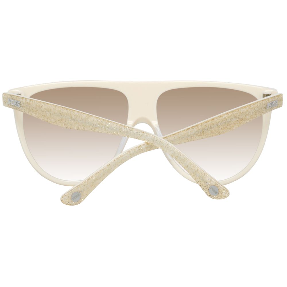 Lunettes de soleil en plastique marron Victoria's Secret